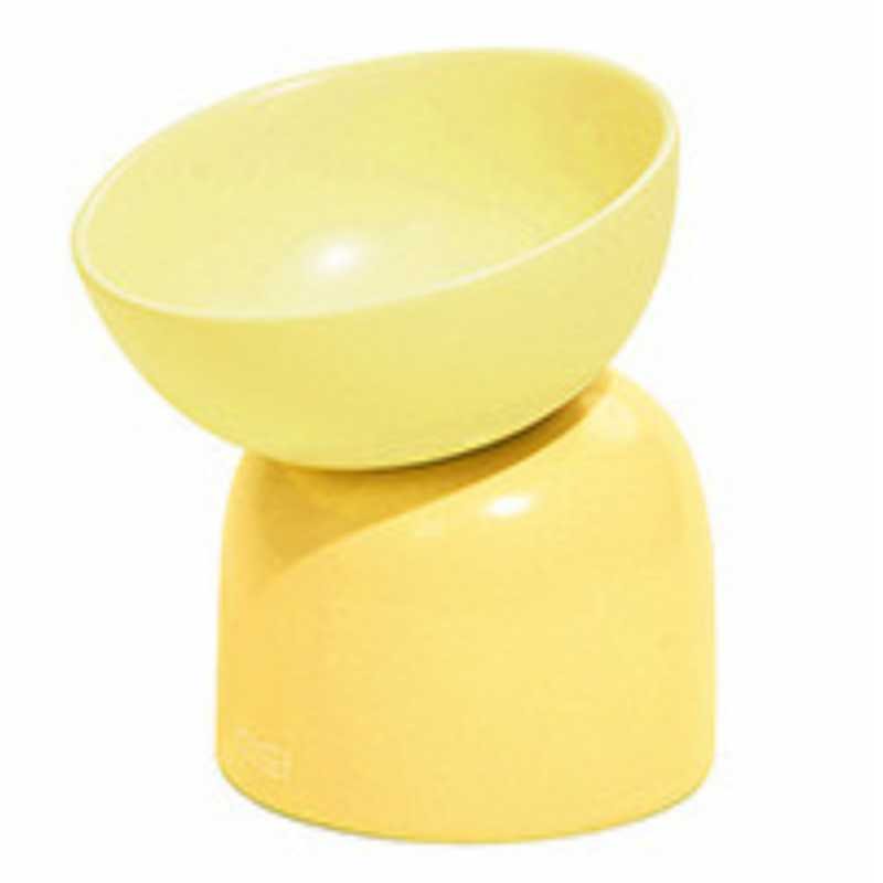 MS Two-Way Slanted Ceramic Pet Bowls | Higooga