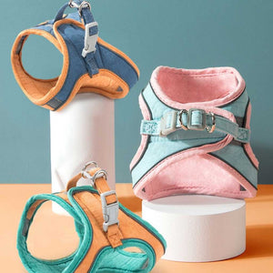 Pet Vest Harness in Macaron Colors - Carriers & Harnesses - Higooga