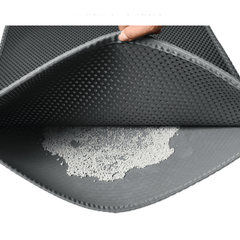 Double-layer Non-slip Cat Litter Mat - Litter Boxes & Tools - Higooga