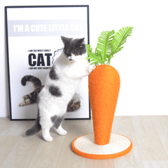 Giant Carrot Scratching Pole For Cats - Cat Scratchers - Higooga