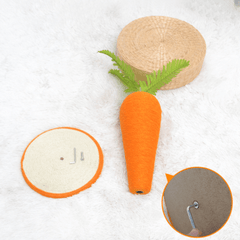 Giant Carrot Scratching Pole For Cats - Cat Scratchers - Higooga