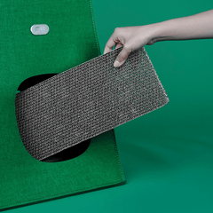 Tote Bag Style Cat Bed And Scratcher - Beds & Furniture - Higooga