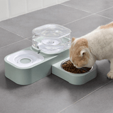 Rotational Compact Pet Food Bowl and Water Feeder - Bowls, Feeders & Waterers - Higooga