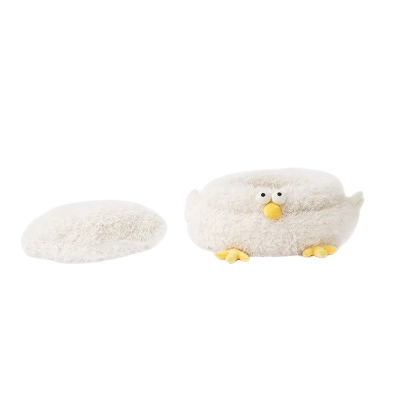 Adorable Plush Chick Cat Bed | Higooga