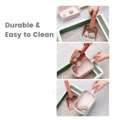Cat Litter Scoop With Container - Litter Boxes & Tools - Higooga