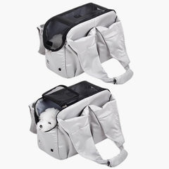 Chic Pet Tote Carrier with Enhanced Storage | Higooga