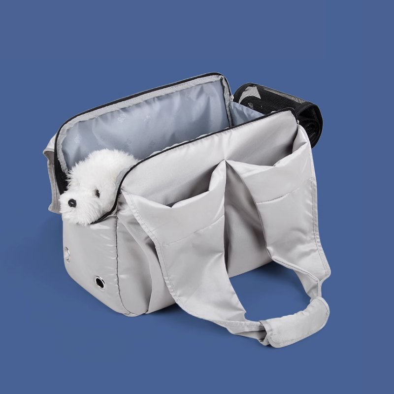 Chic Pet Tote Carrier with Enhanced Storage | Higooga