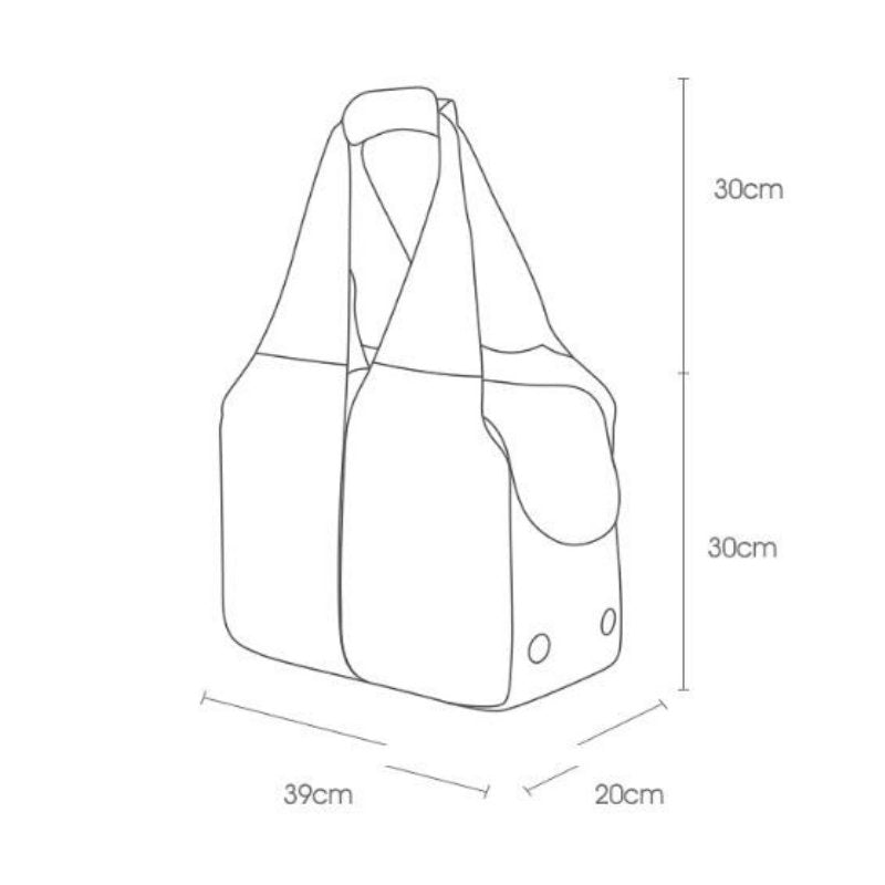 Chic Pet Tote Carrier with Enhanced Storage | Higooga
