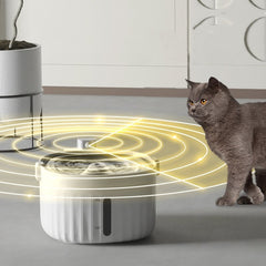 Cordless Automatic Pet Water Fountain with Motion Sensor - Bowls, Feeders & Waterers - Higooga