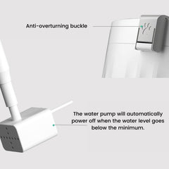 Cordless Automatic Pet Water Fountain with Motion Sensor - Bowls, Feeders & Waterers - Higooga