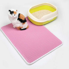 Double-layer Non-slip Cat Litter Mat - Litter Boxes & Tools - Higooga