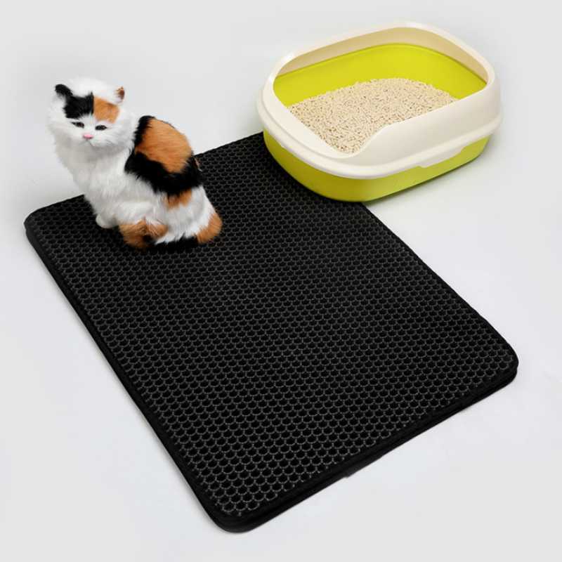Double-layer Non-slip Cat Litter Mat - Litter Boxes & Tools - Higooga