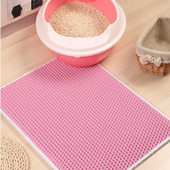 Double-layer Non-slip Cat Litter Mat - Litter Boxes & Tools - Higooga