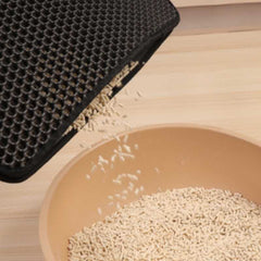Double-layer Non-slip Cat Litter Mat - Litter Boxes & Tools - Higooga