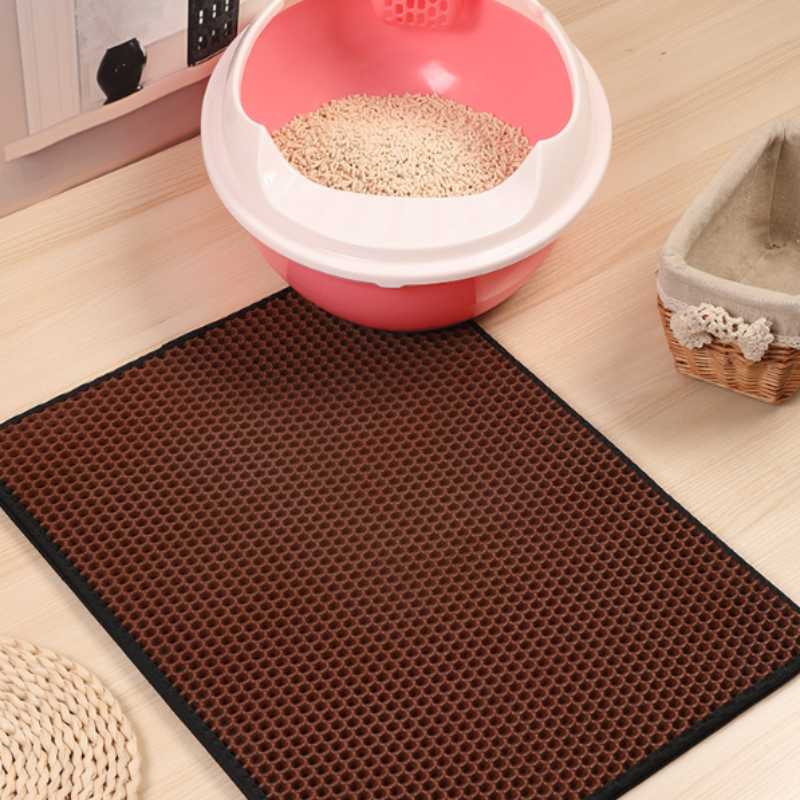 Double-layer Non-slip Cat Litter Mat - Litter Boxes & Tools - Higooga