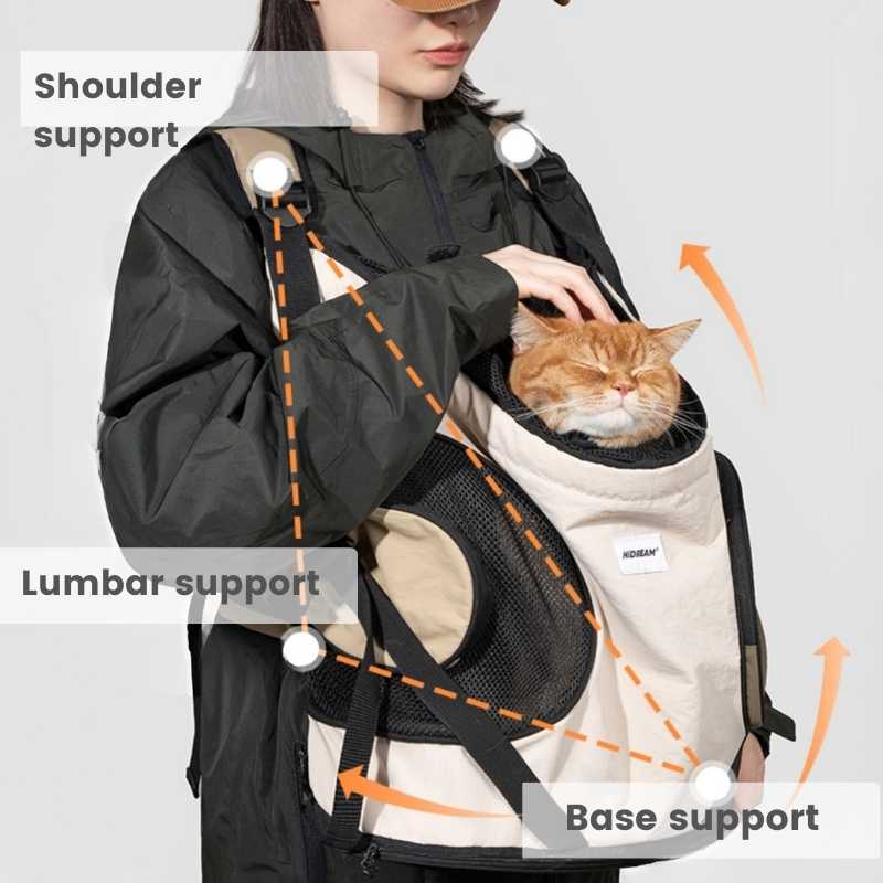HiDREAM Front Pet Carrier For Small To Medium Size Pets | Higooga