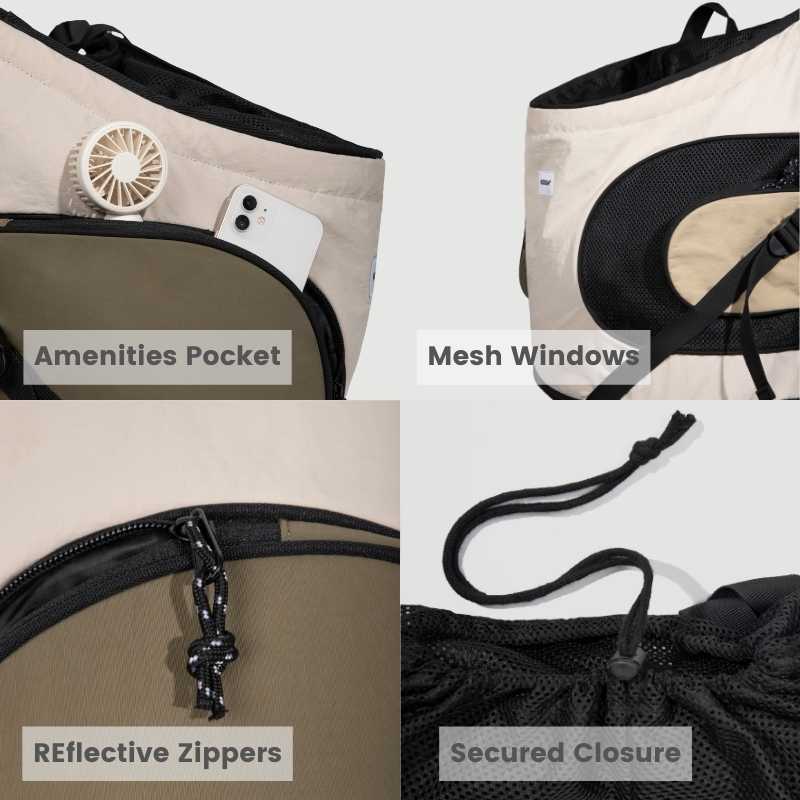 HiDREAM Front Pet Carrier For Small To Medium Size Pets | Higooga