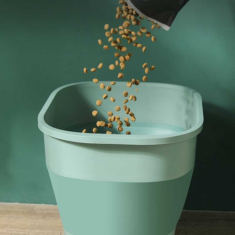 Large Foldable Pet Food Storage Container - Pet Accessories For Home - Higooga