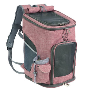 LDLC Large Capacity Pet Backpack Carrier - Carriers & Harnesses - Higooga