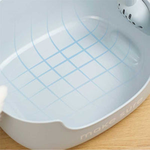 MS Leak-Proof Cat Litter Box with Mat & Scoop | Higooga