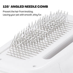 Pet 2-in-1 Dryer with Slicker Brush - Pet Grooming - Higooga