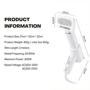Pet 2-in-1 Dryer with Slicker Brush - Pet Grooming - Higooga