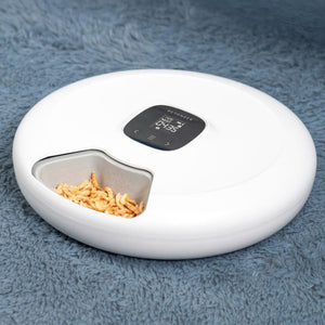 Petoneer NutriSpin 6 Meals Automatic Pet Feeder | Higooga