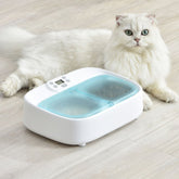 Petoneer Two Meals Wet & Dry Pet Feeder With Ice Packs | Higooga