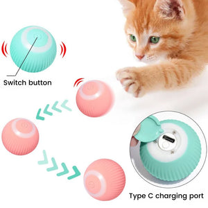 Smart Automatic Cat Teaser Ball | Higooga