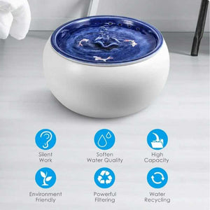 Ceramic Pet Water Fountain Artist Edition | Higooga