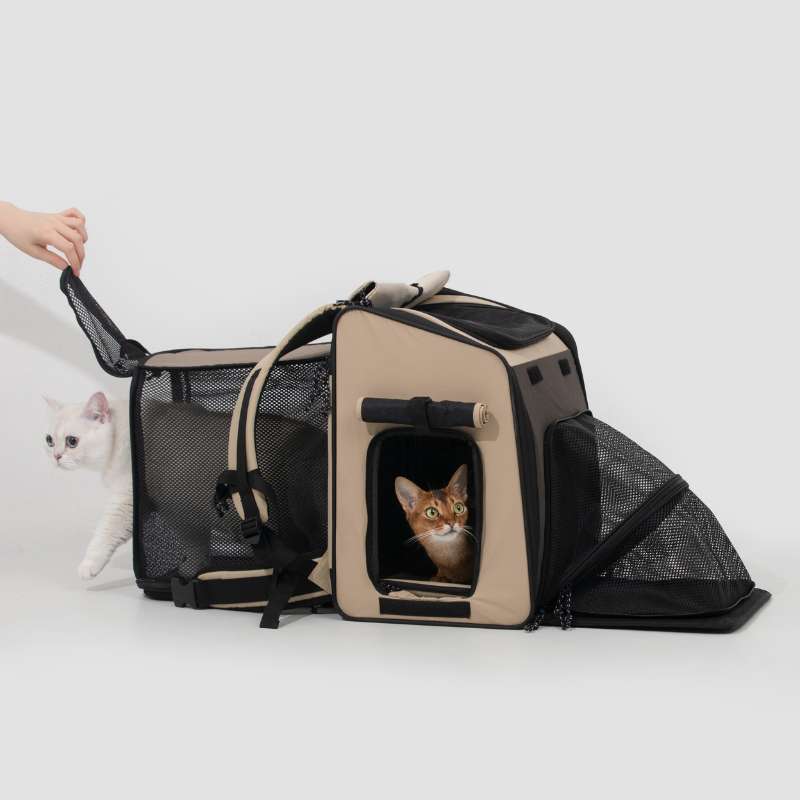 HiDREAM Fully Expandable Extra - Large Multi - Pet Backpack | Higooga