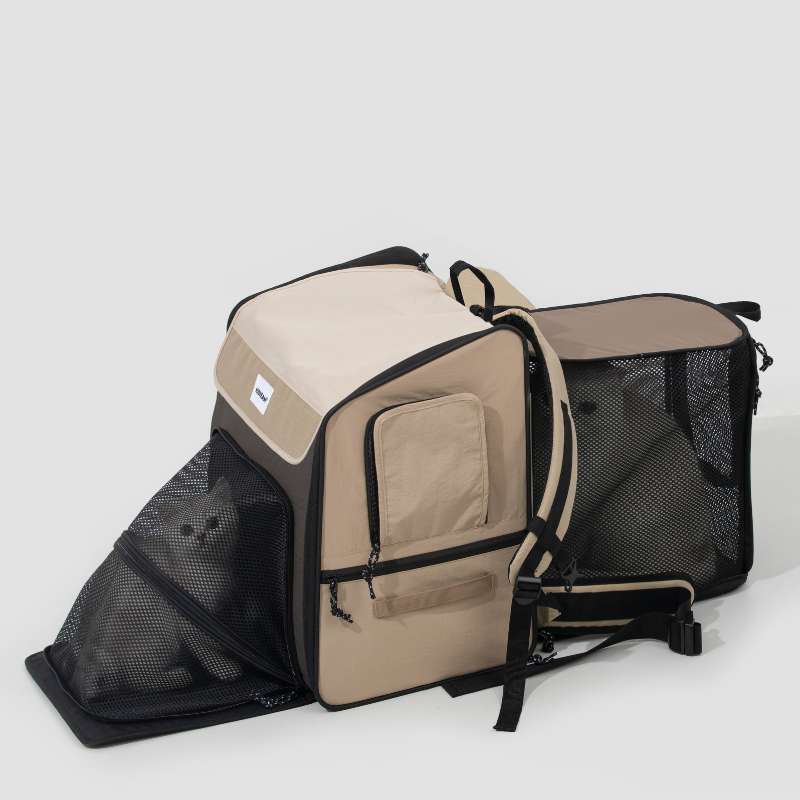 HiDREAM Fully Expandable Extra - Large Multi - Pet Backpack | Higooga