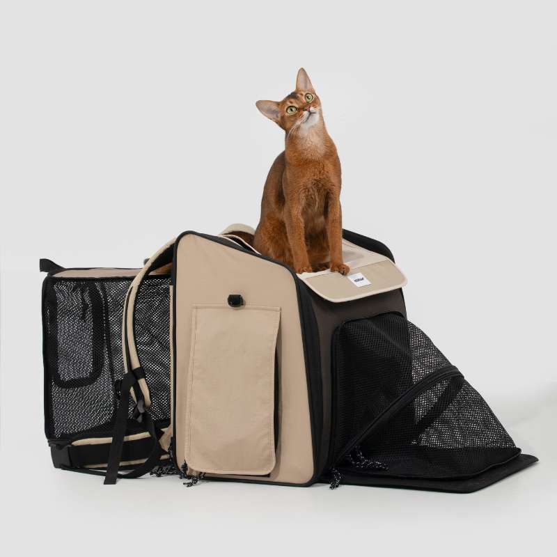 HiDREAM Fully Expandable Extra - Large Multi - Pet Backpack | Higooga