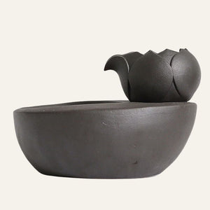 Lotus Ceramic Pet Water Fountain | Higooga