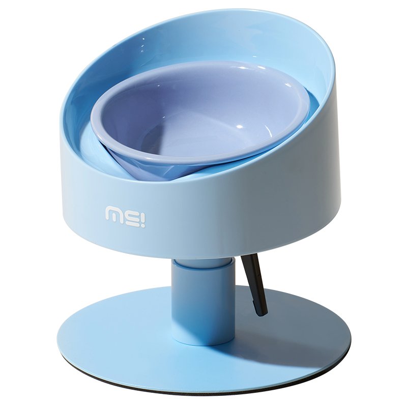 MS Ceramic Spill - Proof Elevated Pet Bowl | Higooga