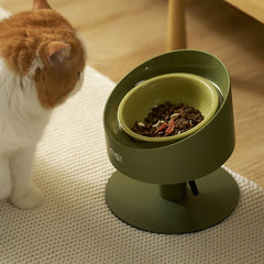 MS Ceramic Spill - Proof Elevated Pet Bowl | Higooga