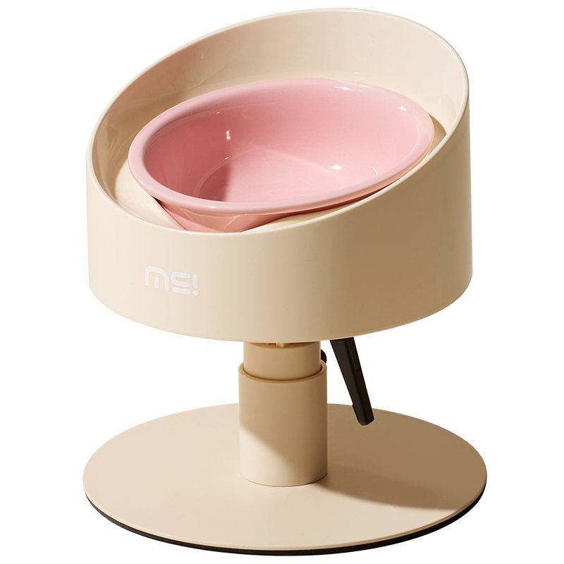 MS Ceramic Spill - Proof Elevated Pet Bowl | Higooga