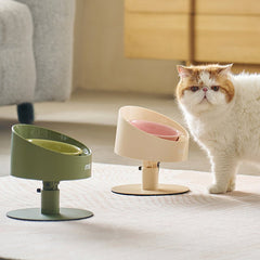 MS Ceramic Spill - Proof Elevated Pet Bowl | Higooga