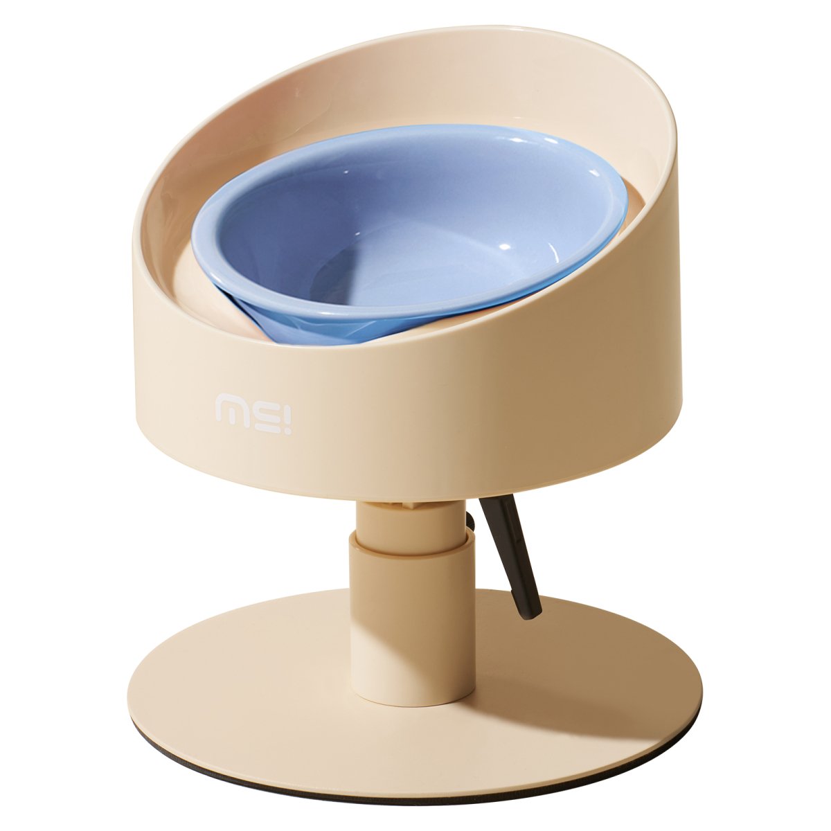 MS Ceramic Spill - Proof Elevated Pet Bowl | Higooga