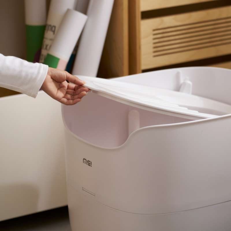 MS Modern & Spacious Top - Entry Cat Litter Box | Higooga