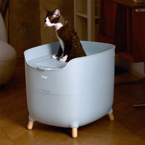 MS Modern & Spacious Top-Entry Cat Litter Box | Higooga