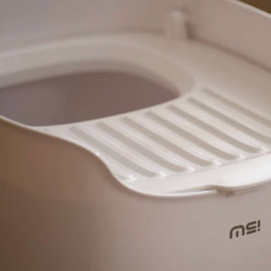 MS Modern & Spacious Top - Entry Cat Litter Box | Higooga