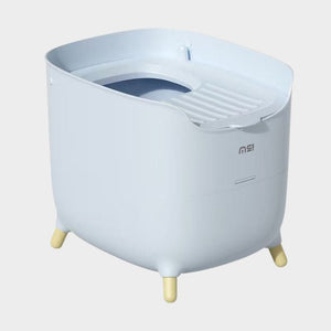 MS Modern & Spacious Top - Entry Cat Litter Box | Higooga