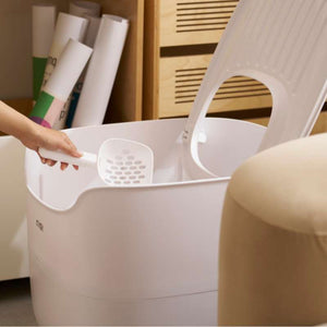 MS Modern & Spacious Top - Entry Cat Litter Box | Higooga