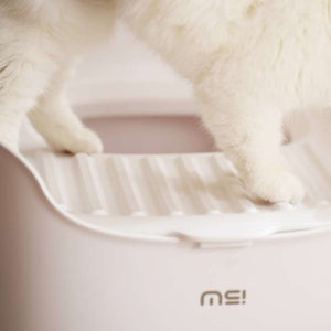 MS Modern & Spacious Top - Entry Cat Litter Box | Higooga