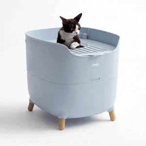 MS Modern & Spacious Top-Entry Cat Litter Box | Higooga