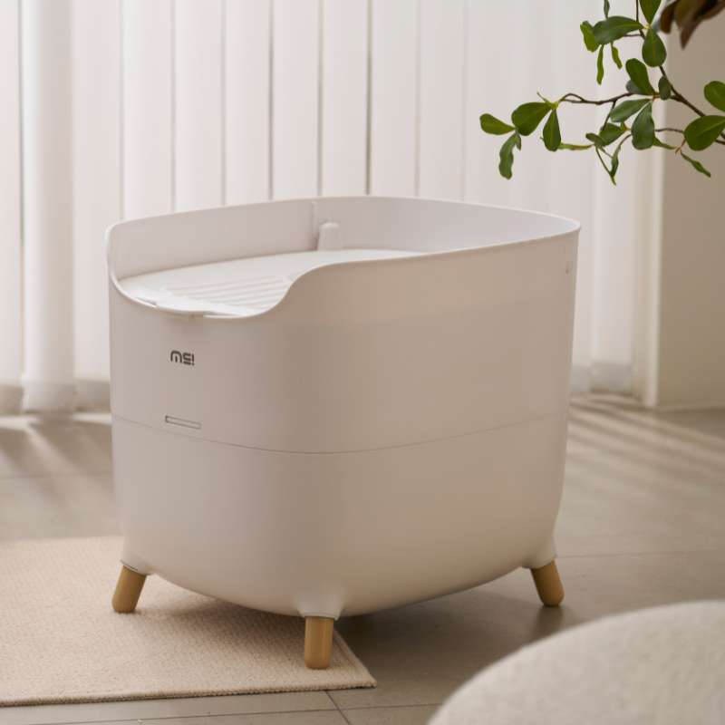 MS Modern & Spacious Top - Entry Cat Litter Box | Higooga