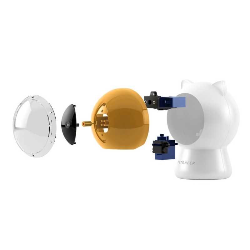 Petoneer Smart Dot Pounce & Play Interactive Cat Toy | Higooga