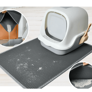 Double-layer Non-slip Cat Litter Mat - Litter Boxes & Tools - Higooga