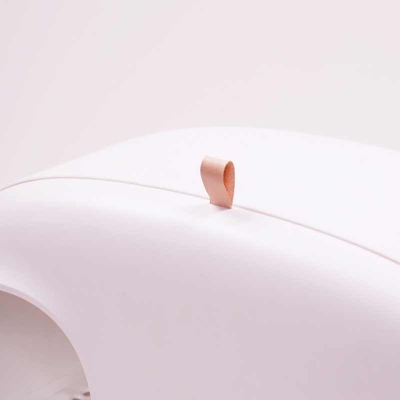 MS Designer Series Fully Enclosed Compact Cat Litter Box - Litter Boxes & Tools - Higooga